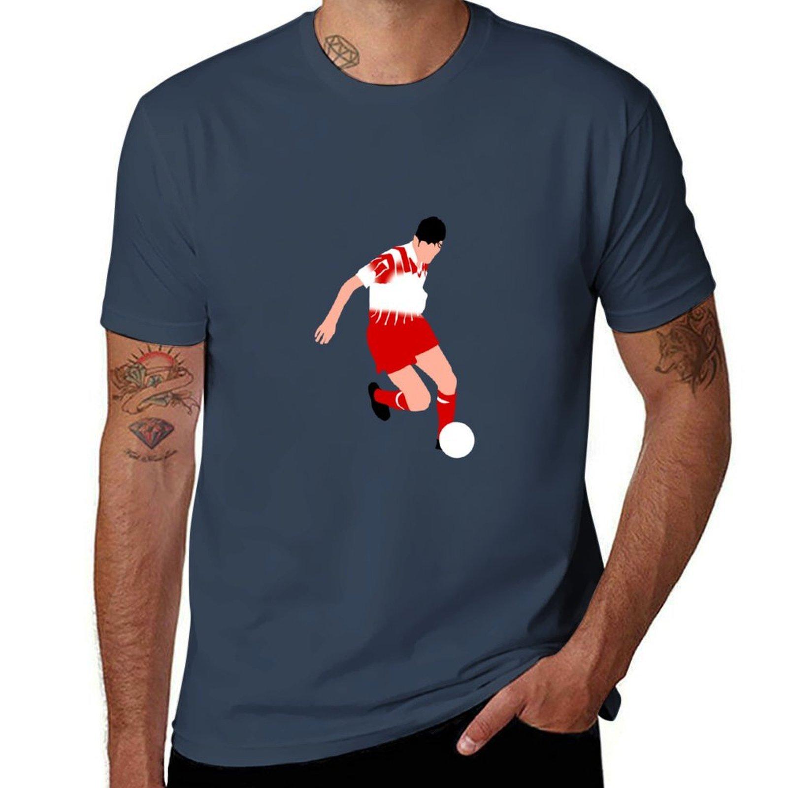 Zinedine Zidane As Cannes Minimalist Tshirt Trendy Print Short Sleeve Tshirt S