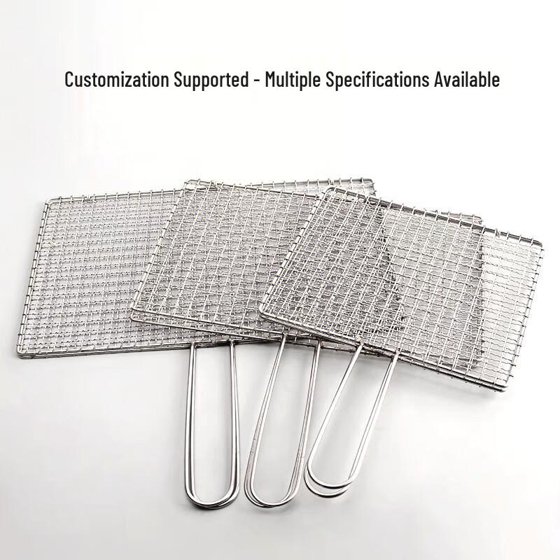 SMVP Outdoor Double-Layer Fish Grilling Basket