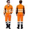 Men's Anti-Static High-Visibility Workwear Set for Construction, Road Administration, Rescue, and Landscaping