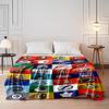 NHL Team Logos Blanket Design print blanket soft and cozy perfect for the living room bed sofa or a nap,gift