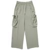 Women String Brushed Cargo Pants  Olive 