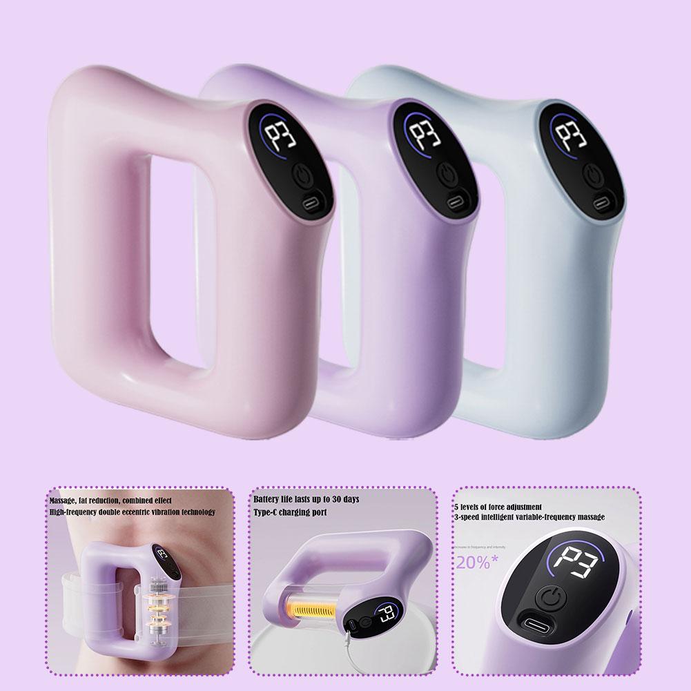 Multifunctional Full-Body Fascia Ring, 2025 Upgraded Full-Body Fat Burning Shaping Ring, Ergonomic Electric Fascia Massager