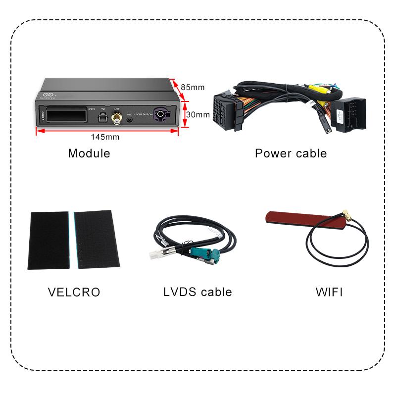 Sinairyu Auto Wireless CarPlay Android Auto Compatible for Alfa Romeo Stelvio & Giulia 2016-2019 Models Mirror Link