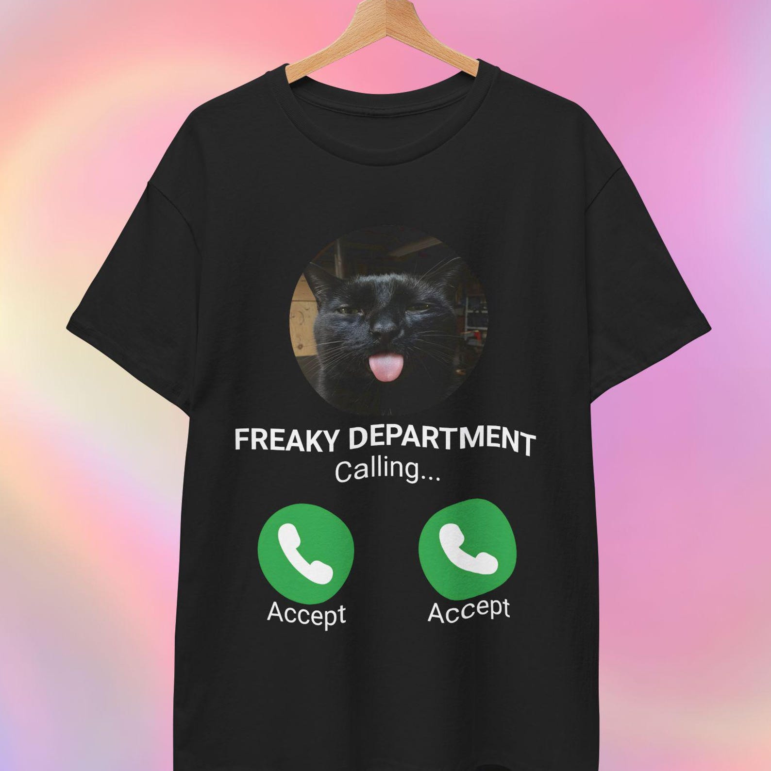 Freaky Department T shirt | Cat Meme 4XL