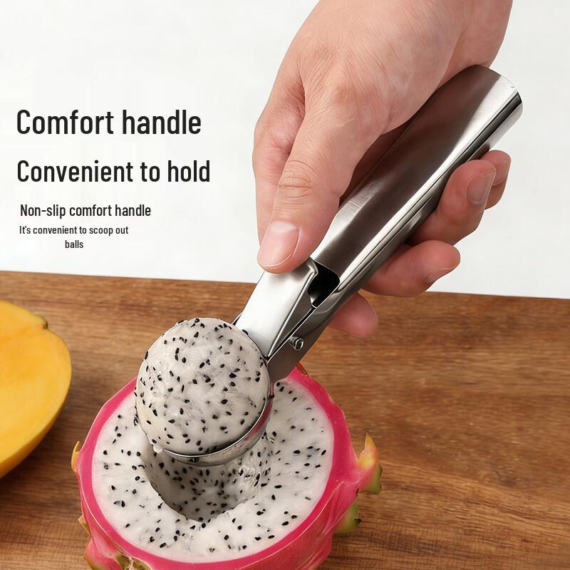 Stainless Steel Fruit & Ice Cream Scoop