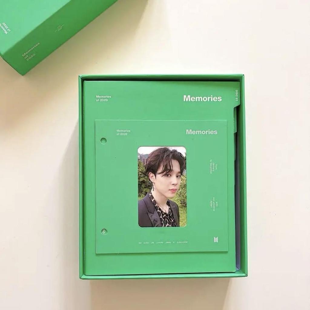 [USED] Unplayed BTS Memories 2020 Blu-ray Jimin Trading Card
