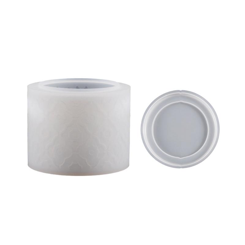 Versatile and Easy To Use DIY Silicone Mold for Creating Storage Container Flower Pots and Candle Holders Decorations