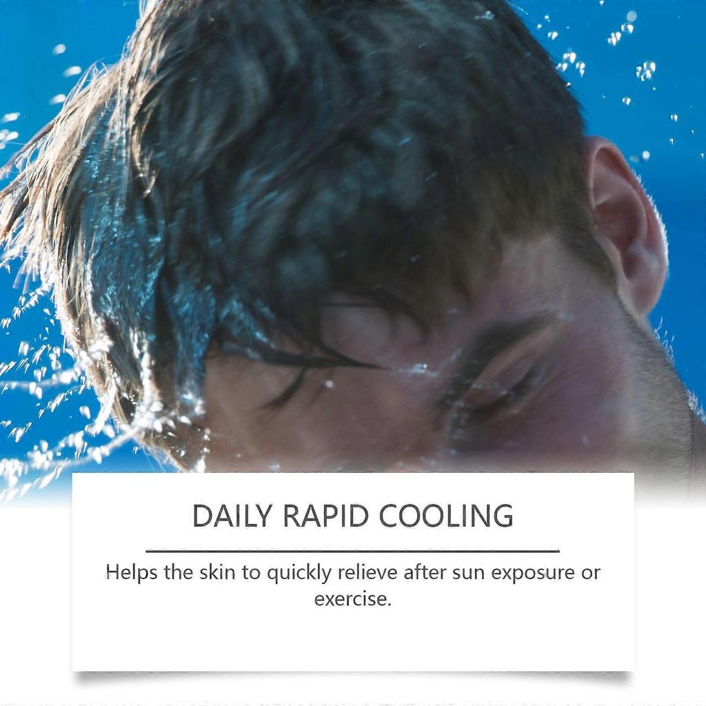 Jaysuing Cooling Spray Summer Outdoor Clothing Refreshing Ice-Cold Non-Sticky Physical Cooling Spray