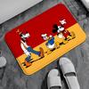 Cute M-Mickey Mouse Entry Door Floor Mat Festive Decorations Carpet Bathroom Anti-slip Mat Entrance Doormat