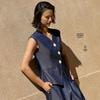Navigare Women's Slim V-Neck Vest