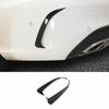 ABS Carbon Fiber Rear Bumper Lip Spoiler F Canards For Benz C-Class 2015-