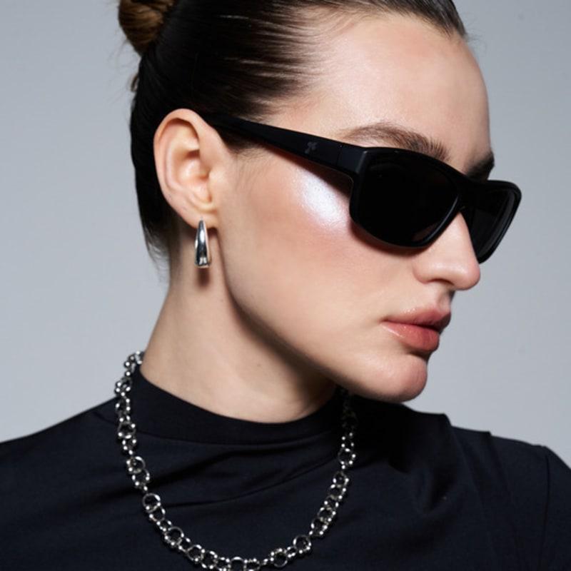 

RECLOW GEM SUNGLASS MATTE BLACK FREE