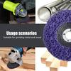 Poly Strip Disc Abrasive Wheel Paint Coating Rust Remover Clean Grinding Tools for Angle Grinder Welds Oxidation