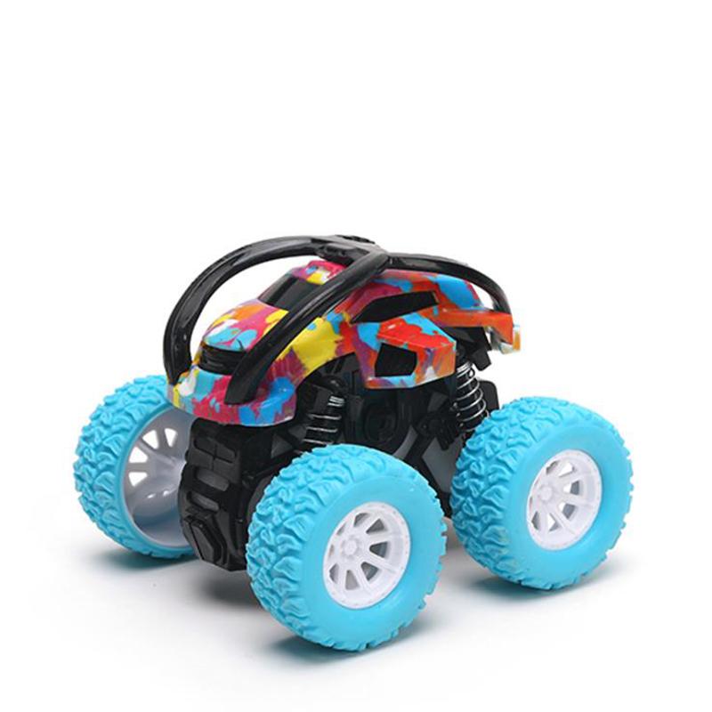 Inertial Off-Road Vehicle Pullback Children Climbing Car Plastic Friction Stunt Car Juguetes Carro Toys for Children Boys Gift
