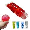 Facial Cleanser Stress Relief Toy with Glitter Slow Rising Face Wash Squeeze Toy