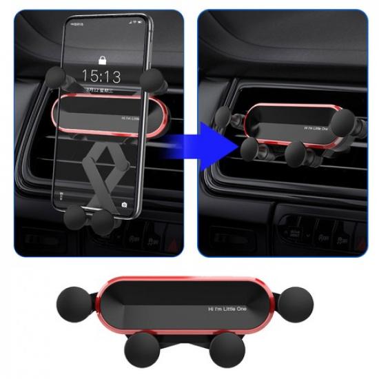 Car Universal Gravity Phone Holder Air Vent Mount Stand Cradle For Mobile Phone