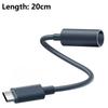 20CM Waterproof Power Converter Adapter for Starlink Mini Original Cable For Starlink Mini Type C To DC Female Adapter