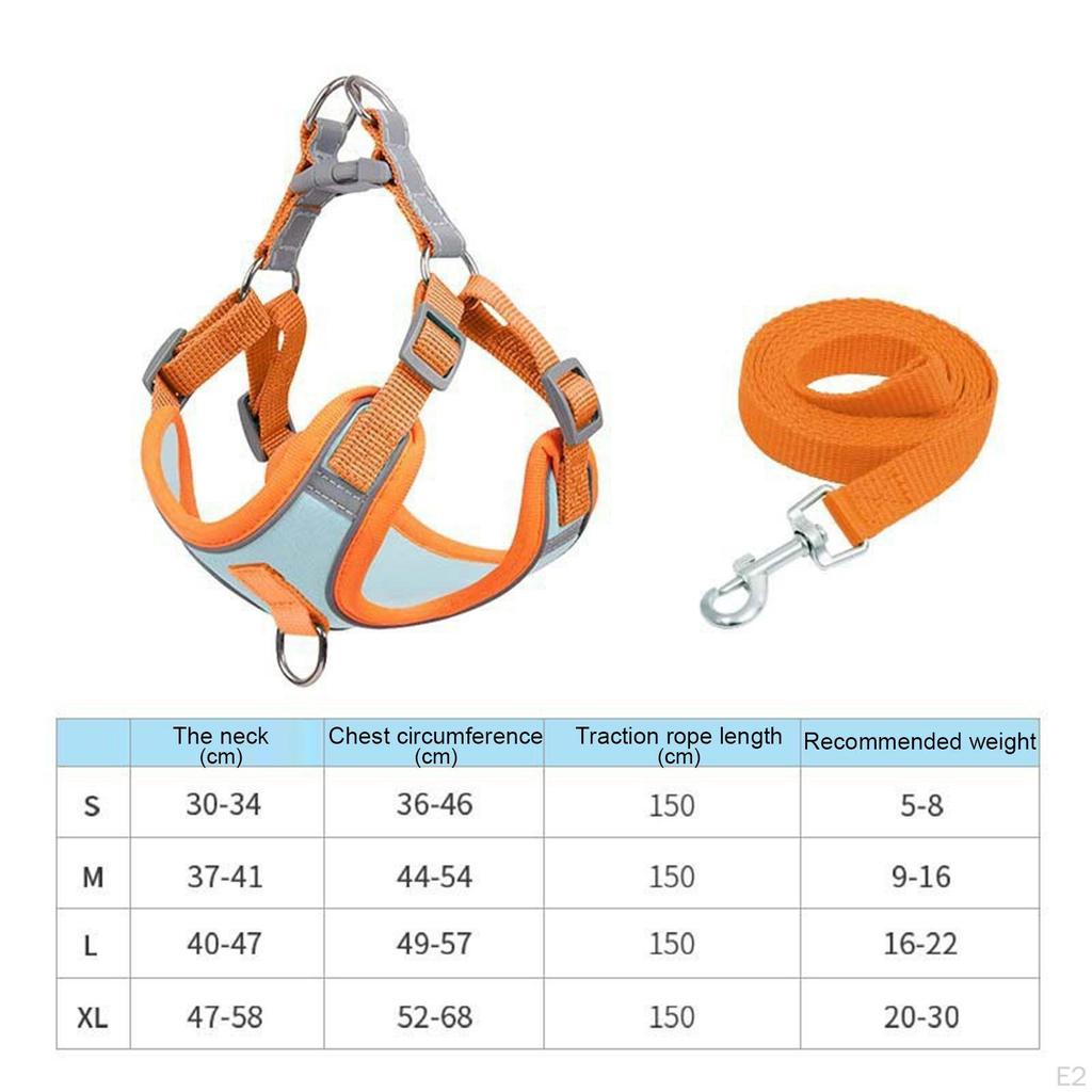 Dogs Harness Dogs, Vest Pet Durable Easy Control Multifunction, Cat Comfortable Puppy