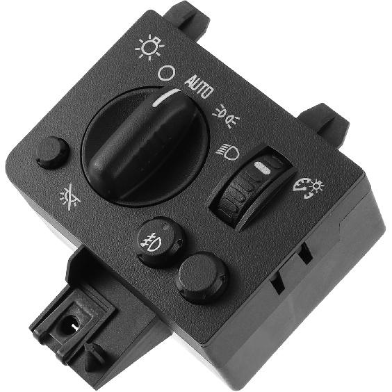 ACROPIX Car Headlight Switch Replacement for GMC Canyon for Chevy Colorado 2004-2012 No.20983208/15187089 - Pack of 1 Black
