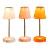 Rechargeable Desk Lamp Smart Cordless Adjustable Height Ambient Light Battery Powered Table Lamp for Bedroom Restaurant