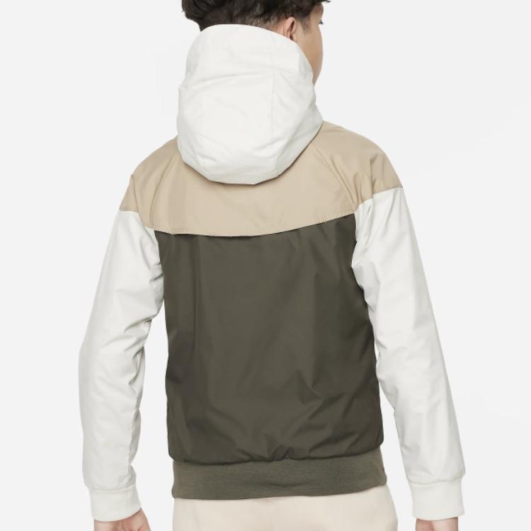 Nike Kids' Apparel Hooded Jacket Jackets & Coats Kids' Beige FN8757-072