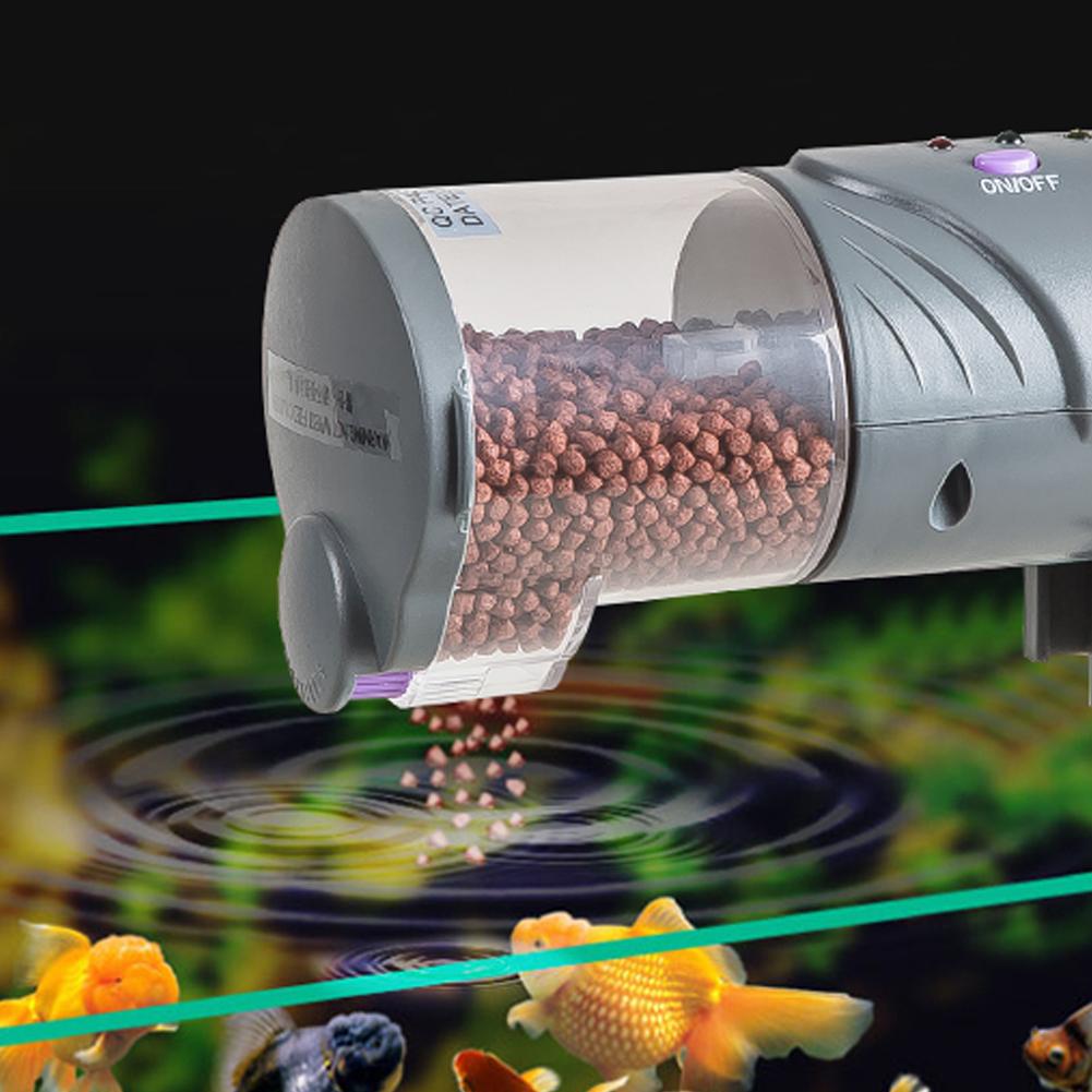 Intelligent Timing Automatic Fish Feeder Auto Feeding Machine for Aquarium Fish Tank