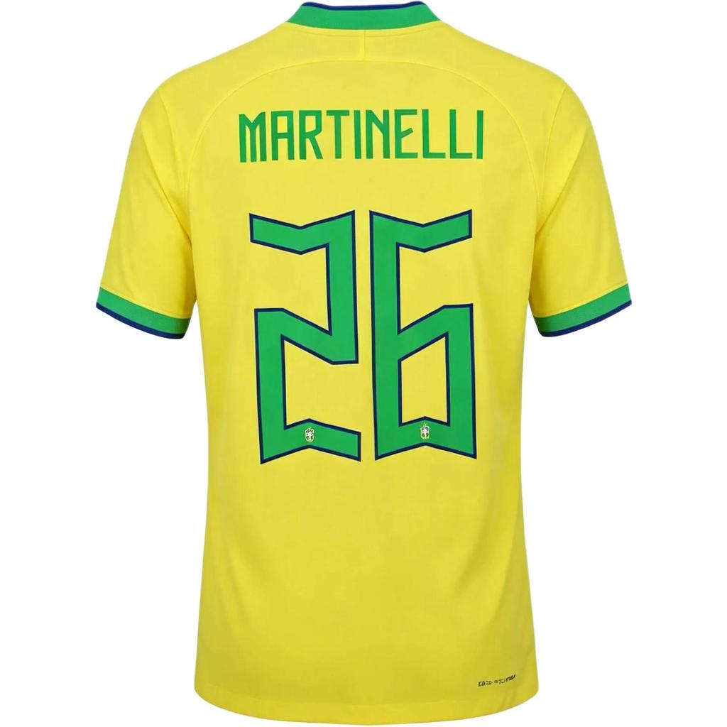 Nike Brazil National Team Soccer Jersey Player Edition Men's Yellow (Unisex) Soccer Jerseys DN0618 740