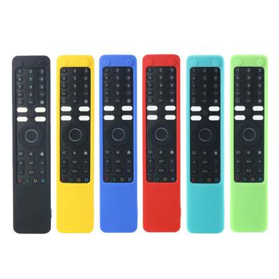 Silicone Sleeve Remote Control Cover for XMRMML 4K Q2 50in 55in 65in Enhances Grip Easy Installation