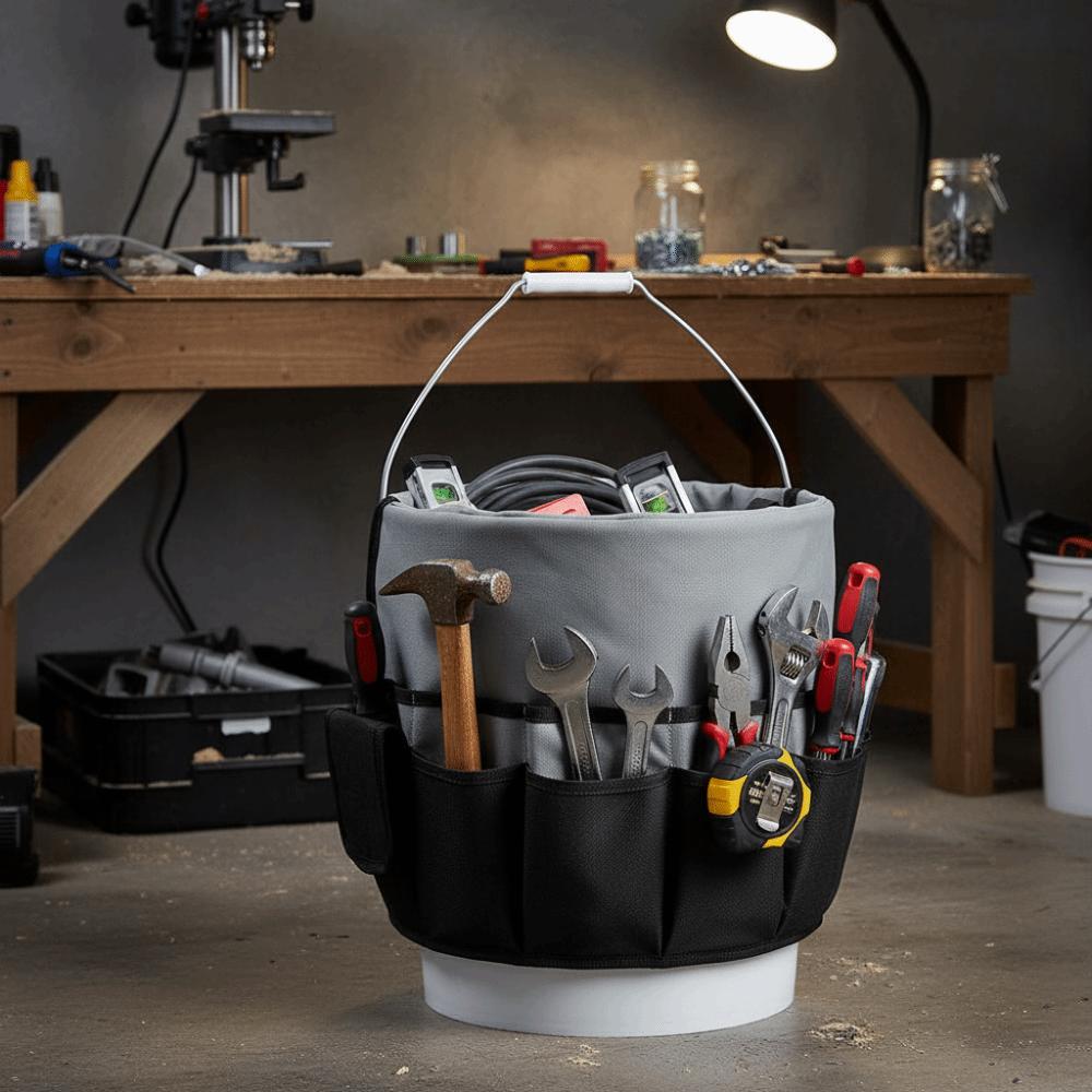 Oxford Cloth Garden Kit Belt Storage Waist Pouch Electrician Tools Bag Hardware Storage Pockets Tools Storage Bag