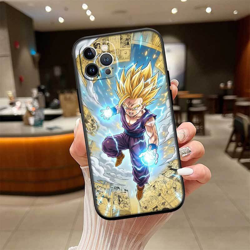 Dragon Ball Goku Gohan Phone Case for Samsung S20 S21 S21S S22 S23 S24 FE Ultra Plus Lite F06 F16 M06 M16 M56 A07 A17 A36 A37 A55 A57