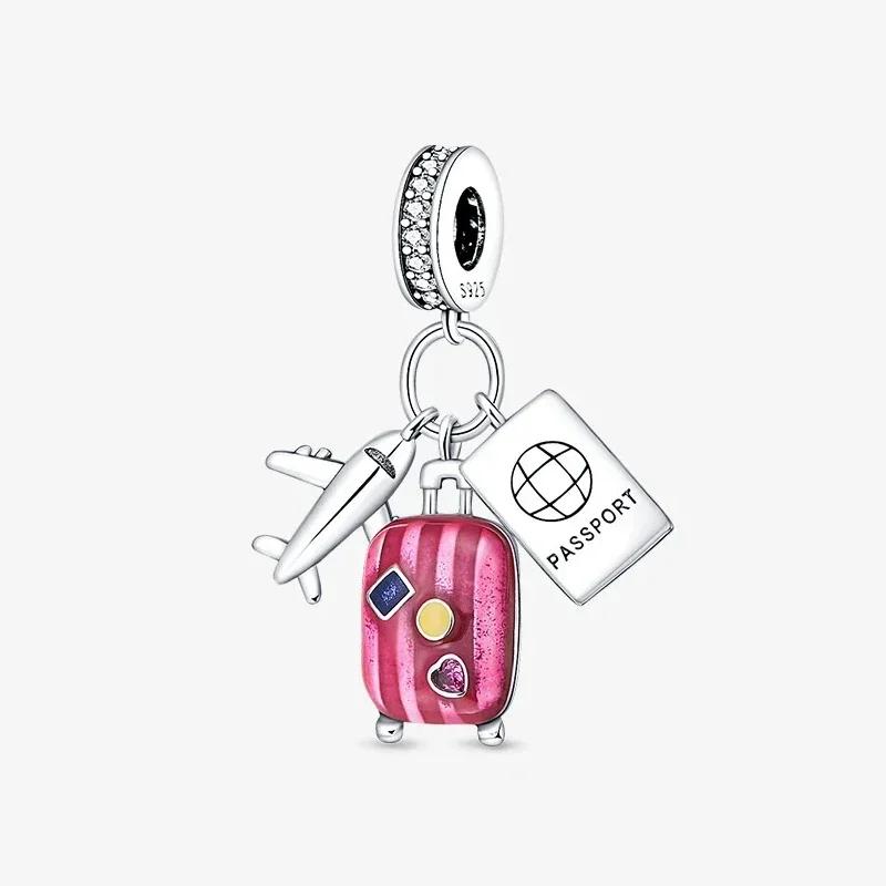 Copper Metal Flower Butterfly Cute Animal Luminous Series Fashions Bead Components Charm Bead Components Designed For Authentic Original Do It