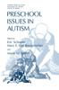 Kniha Preschool Issues In Autism