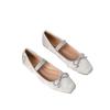 Retro French Mary Jane Shoes - Women's 2026 Summer Bows, Soft Sole, Flat Bottom, Shallow Mouth