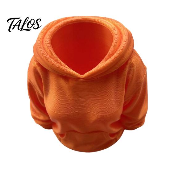 Multifunktionale Schreibtisch-Aufbewahrungstasse 3D-gedruckter Kapuzenpullover Stifthalter, Damen Kapuzenpullover Bleistift-Organizer-Behälter, Schreibwarenbox für Zuhause Büro Kinder