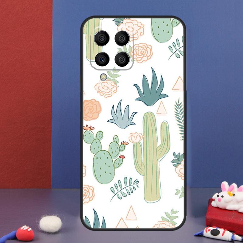 

Cactus Pattern Case For Samsung Galaxy M31 M21 M11 M13 M54 M34 M14 M56 M36 M16 M53 M32 M52 M35 M55 M15 M06 Samsung M06