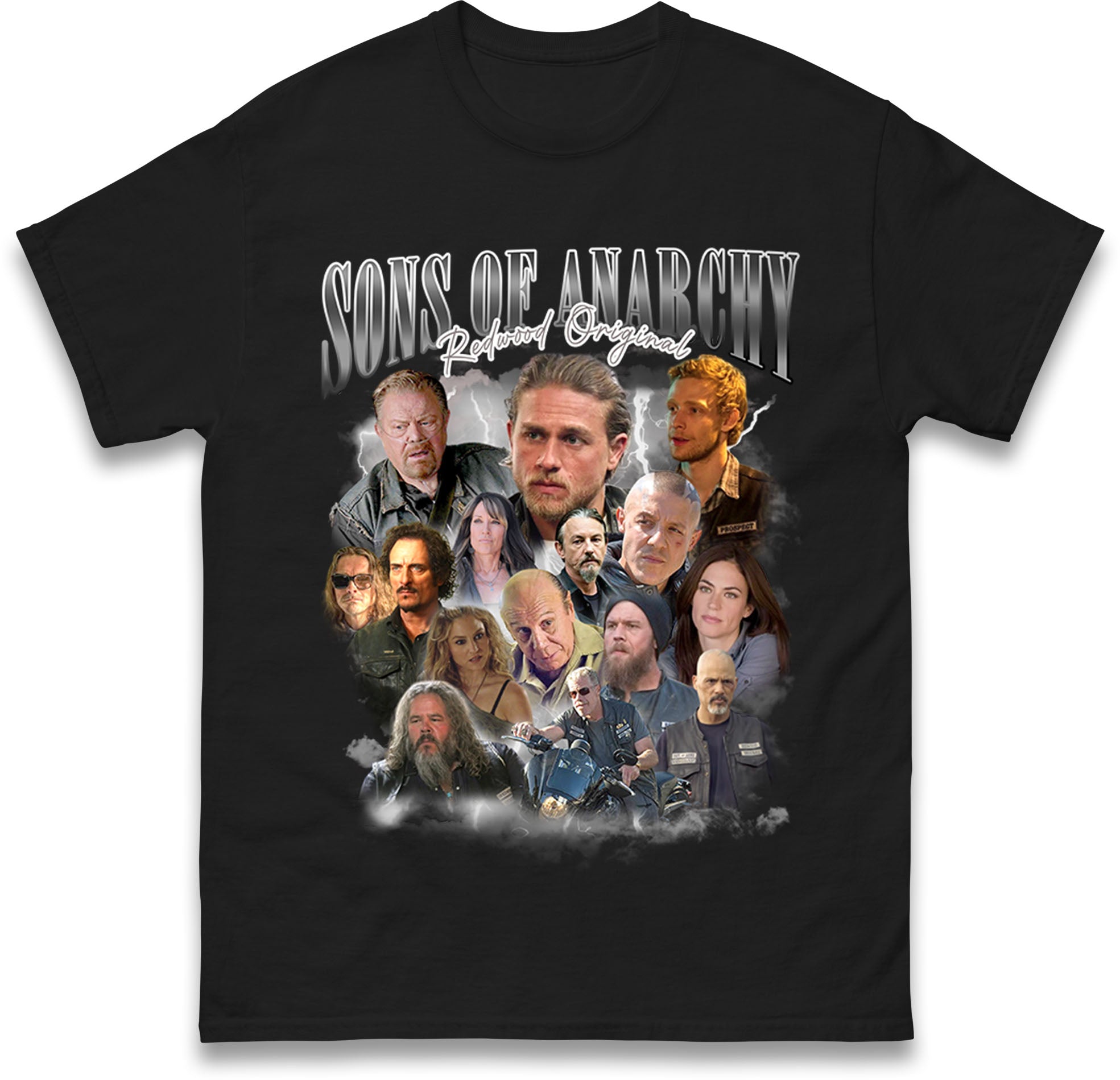 Sons Of Anarchy Redwood Original Bootleg Mens T Shirt Womens Tops Tees 2XL