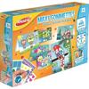 Coffret Gommettes - Joustra - 4000 Gommettes - 12 Cartes A5 - Activités Créatives - Enfant 3 Ans+