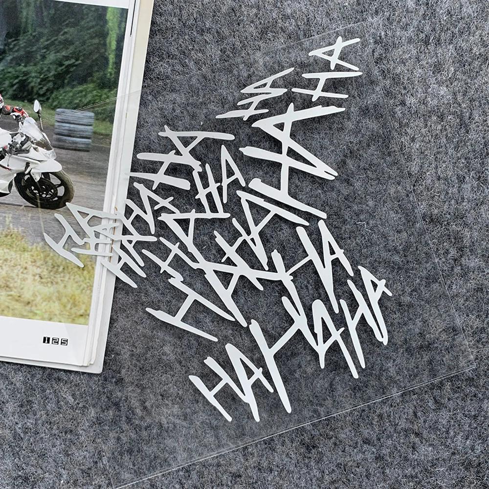 

ХАХАХА Світловідбивач Наклейки на мотоциклетний шолом Мотоциклетні аксесуари Наклейка для Yamaha R1 R3 MT07 R7 YZF R125 Tenere 700 XMAX MT 125 FZ6 білий