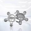 Car Wheel Center Cap Hub Covers 4PCS 60mm 61mm 68mm 69mm 135mm for Audi A1 A3 A4 A5 A6 A7 A8 Q3 Q5 Q7 S3 S4 S6 Accessories