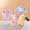 Adorable 25cm Sanrio Melody Plush Toy Kuromi Pendant Cartoon Girl Gift