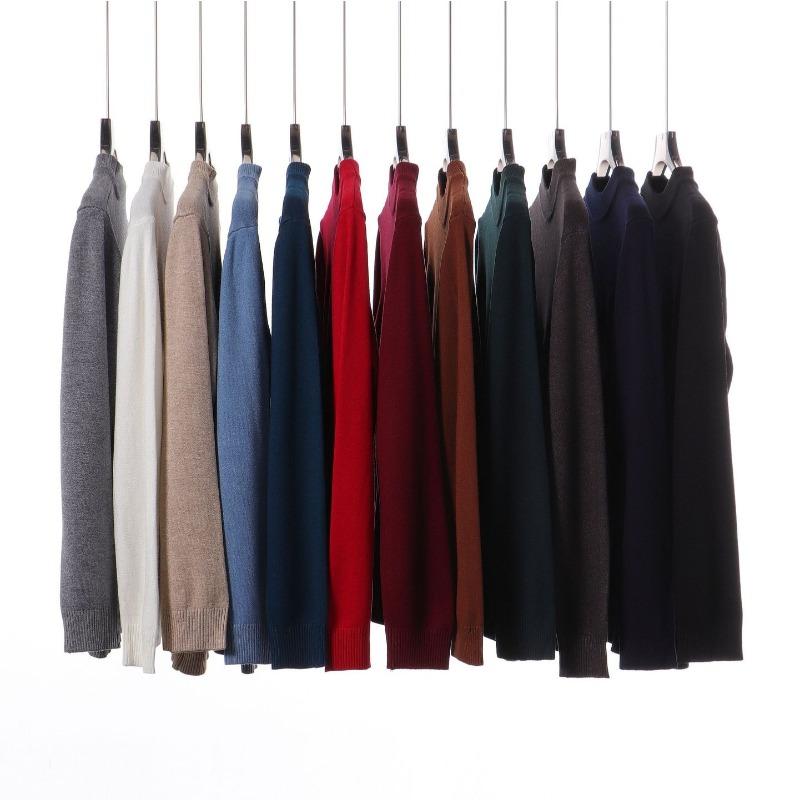 Autumn and winter new solid color simple round neck imitation cashmere sweater men's loose casual warm top women