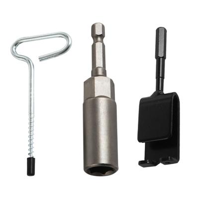 Universals Ice Anchors Tool Camping Tent Threaded Peg Portable Ice Shelter Stake Nails Practical Ice Anchors Tool Drill