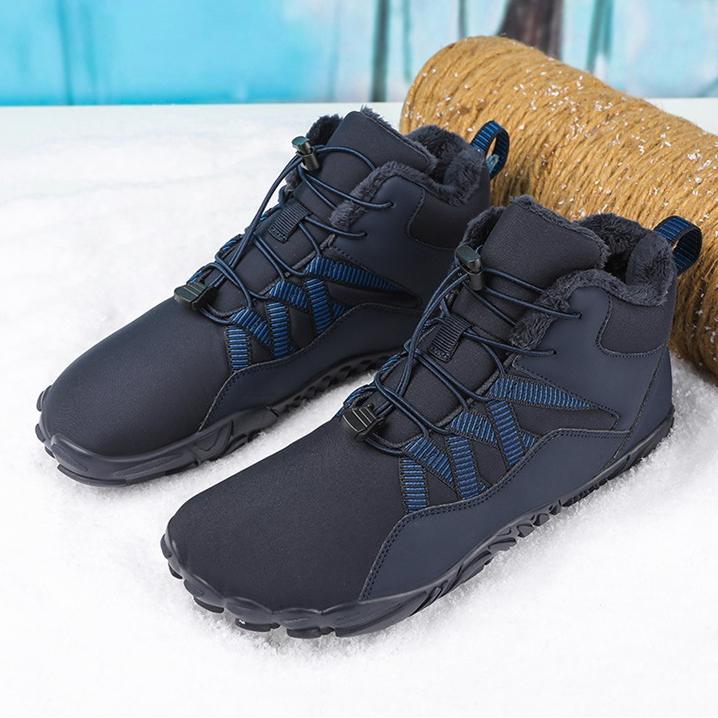 Schneestiefel für Herren, Wintersport, Outdoor, Herren-Baumwollschuhe, wasserdicht und rutschfest, Fünf-Finger-Schuhe, Plüsch- und dicke Baumwollschuhe für Damen