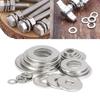 180Pieces Practical Penny Washers Sturdy Stainless Steel Portable Accessory for Various Applications Repair Tool