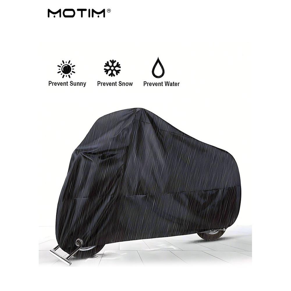 

210D Motorcycle Cover XXL 245CM Waterproof Dustproof Motorbike Cover Bicycle Cover UV Protection Shed Motorcycle Shelter Weather Protection Cover Ind