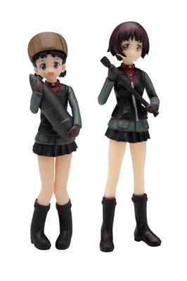 Platts Girls Panzer Movie Pravda High School Nina Arena Figure Set GPF-21 1/35 & &
