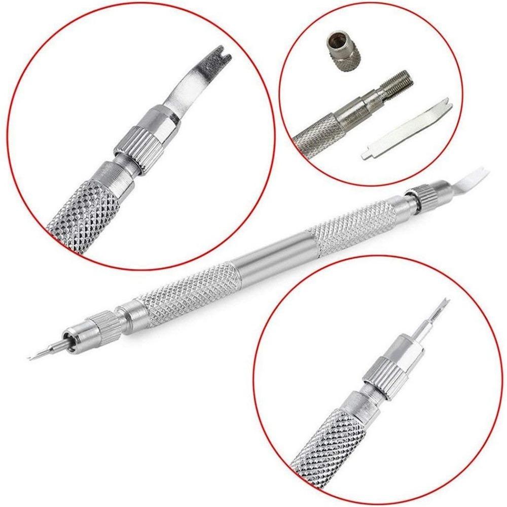 Silver Bracelet Repair Tools 4 Extra Pins Watch Repair Tool Kit Watch Band Remover  Watchmakers Use