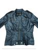 Chaqueta de Mujer de Piel de Cordero Genuina Cuero Negro Hecha a Mano Elegante Biker Motocicleta
