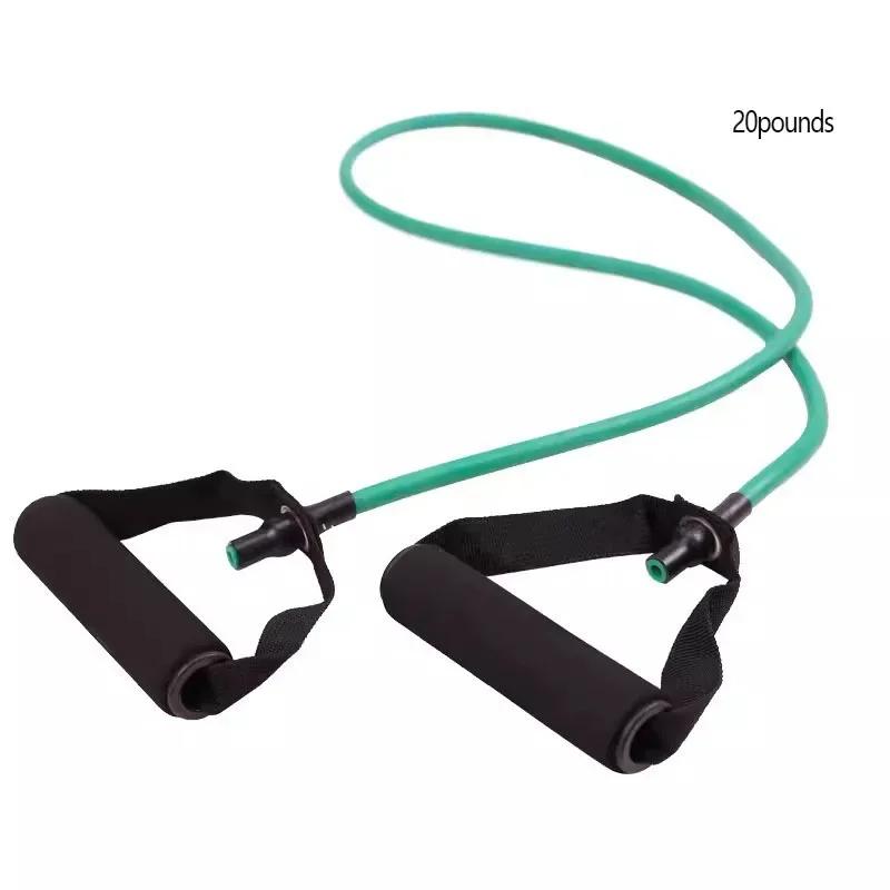 Benzi de Rezistență Coardă de Tragere cu un Cuvânt Yoga Acasă Tragere Elastică Latex Elastic Coardă de Rezistență Elastică Coardă de Tensiune Dreaptă Echipament de Fitness