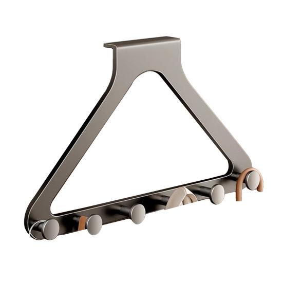 Aufhängbar All-in-One Über die Tür 6 Hakenleiste Bohrlos Kleiderbügel Handtuchhalter Universelle Aufbewahrungslösung Badezimmer Schlafzimmer Organizer
